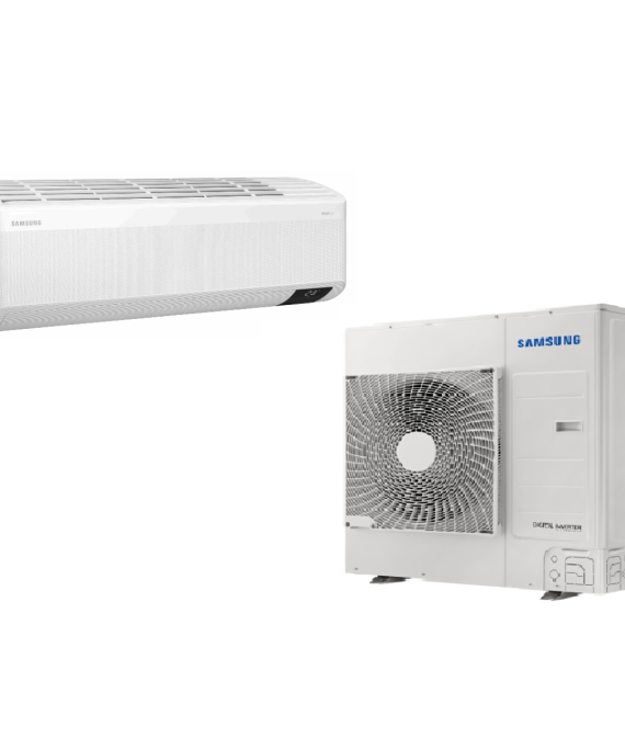 SAMSUNG BEVĖJO SIENINIO DELUXE (HEE) 7.10/8.0KW ORO KONDICIONIERIAUS KOMPLEKTAS