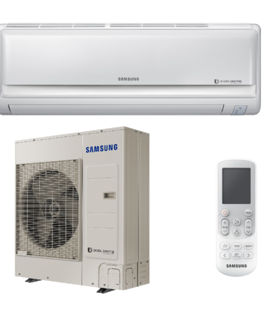 SAMSUNG MAX KOMERCINĖS KLASĖS SIENINIS 9.5/10.8KW ORO KONDICIONIERIAUS KOMPLEKTAS (TRIFAZIS ĮRENGINYS)