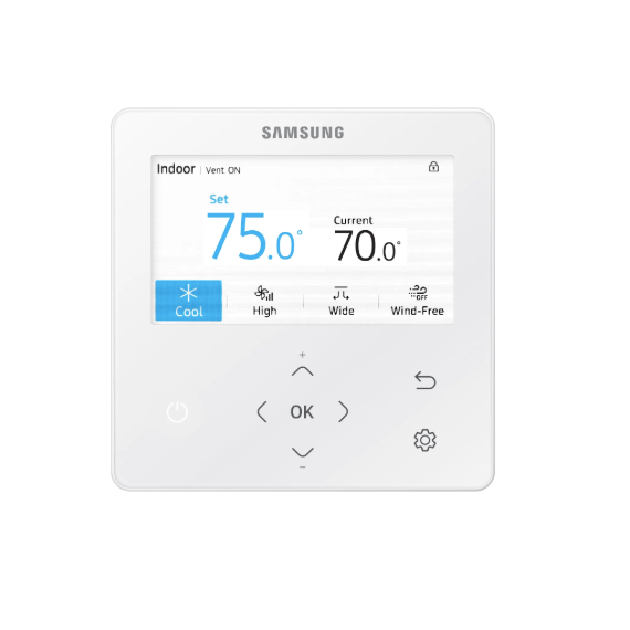 SAMSUNG MWR-WG01JN Multifunkcinis laidinis valdiklis su spalvotu ekranu - EN/IT/PL/CZ/SK/GR