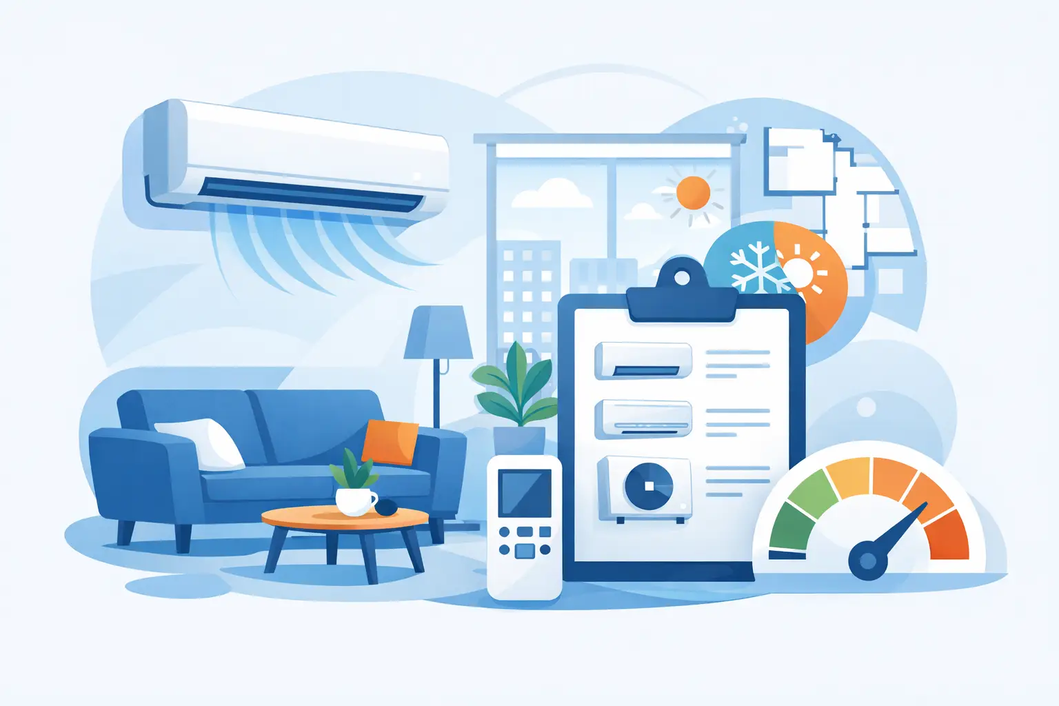 Kaip išsirinkti oro kondicionierių butui