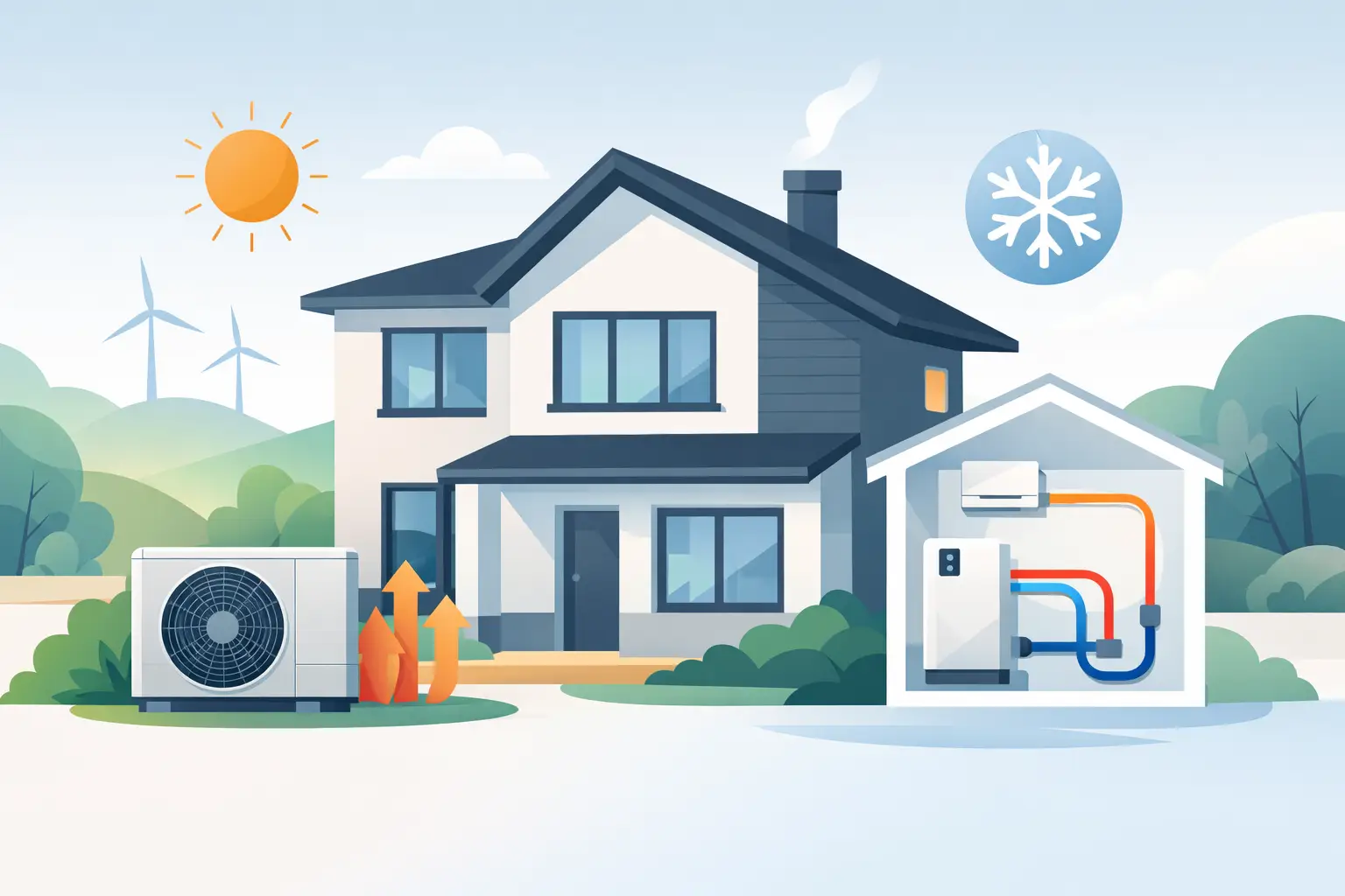 Kaip išsirinkti šilumos siurblį namui