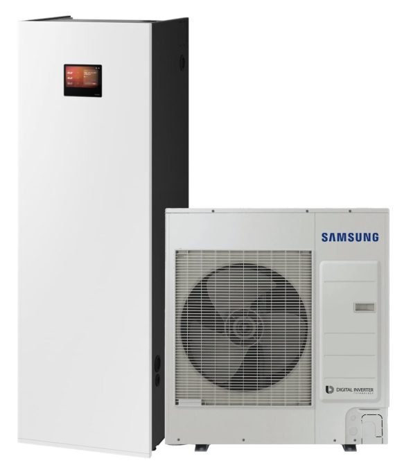 Samsung oras-vanduo ClimateHub MONO AI 8 kW vienfazis su 200L boileriu