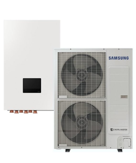 Samsung oras-vanduo EHS MONO 16 kW su AI hidromoduliu