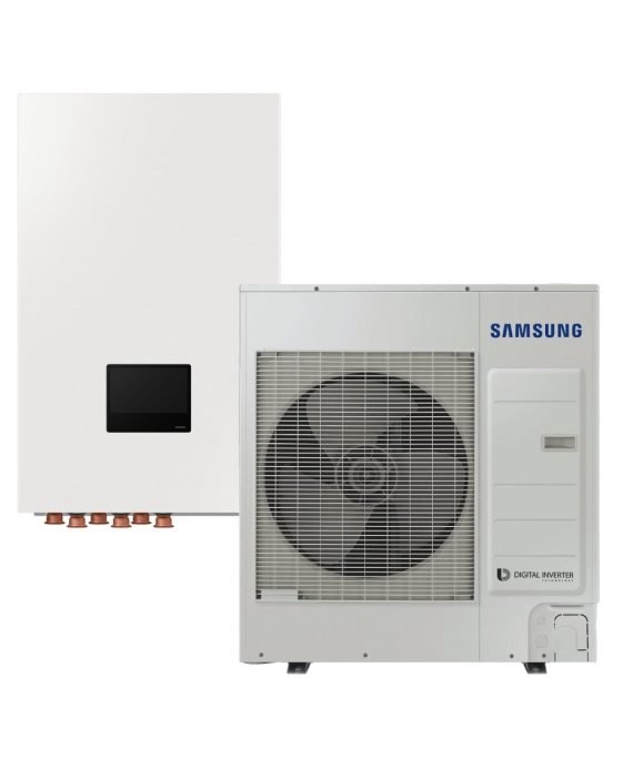 Samsung oras-vanduo EHS MONO 8 kW trifazis su AI hidromoduliu