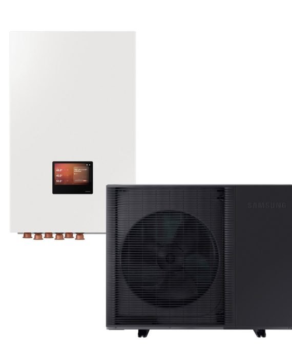 Samsung oras-vanduo EHS MONO Quiet 14 kW su AI hidromoduliu