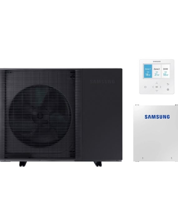 Samsung oras-vanduo EHS MONO Quiet 8 kW vienfazis su valdymo automatika