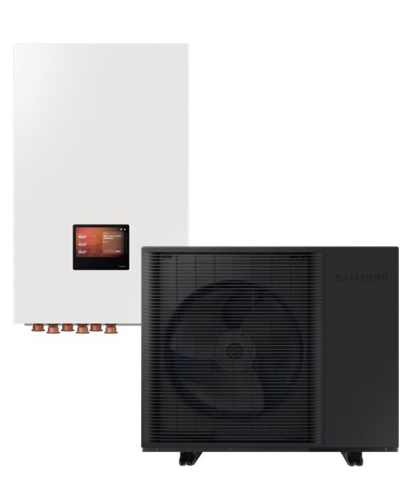 Samsung oras-vanduo EHS MONO R290 16 kW su AI hidromoduliu