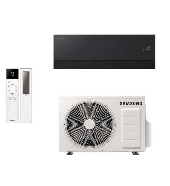 Samsung WindFree™ Premiere Black 2.0/2.2 kW oro kondicionierius su WIFI (komplektas)