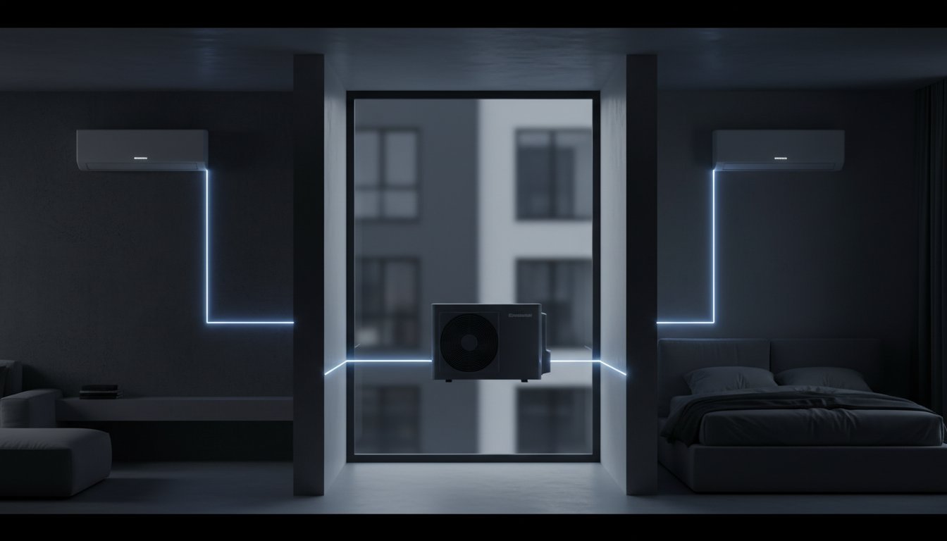 multi split sistema: kaina, montavimo ypatumai ir 2026 m. tendencijos hero image