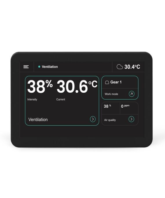 LCD SimpleTouch pultas su WiFi ir Bluetooth juodas