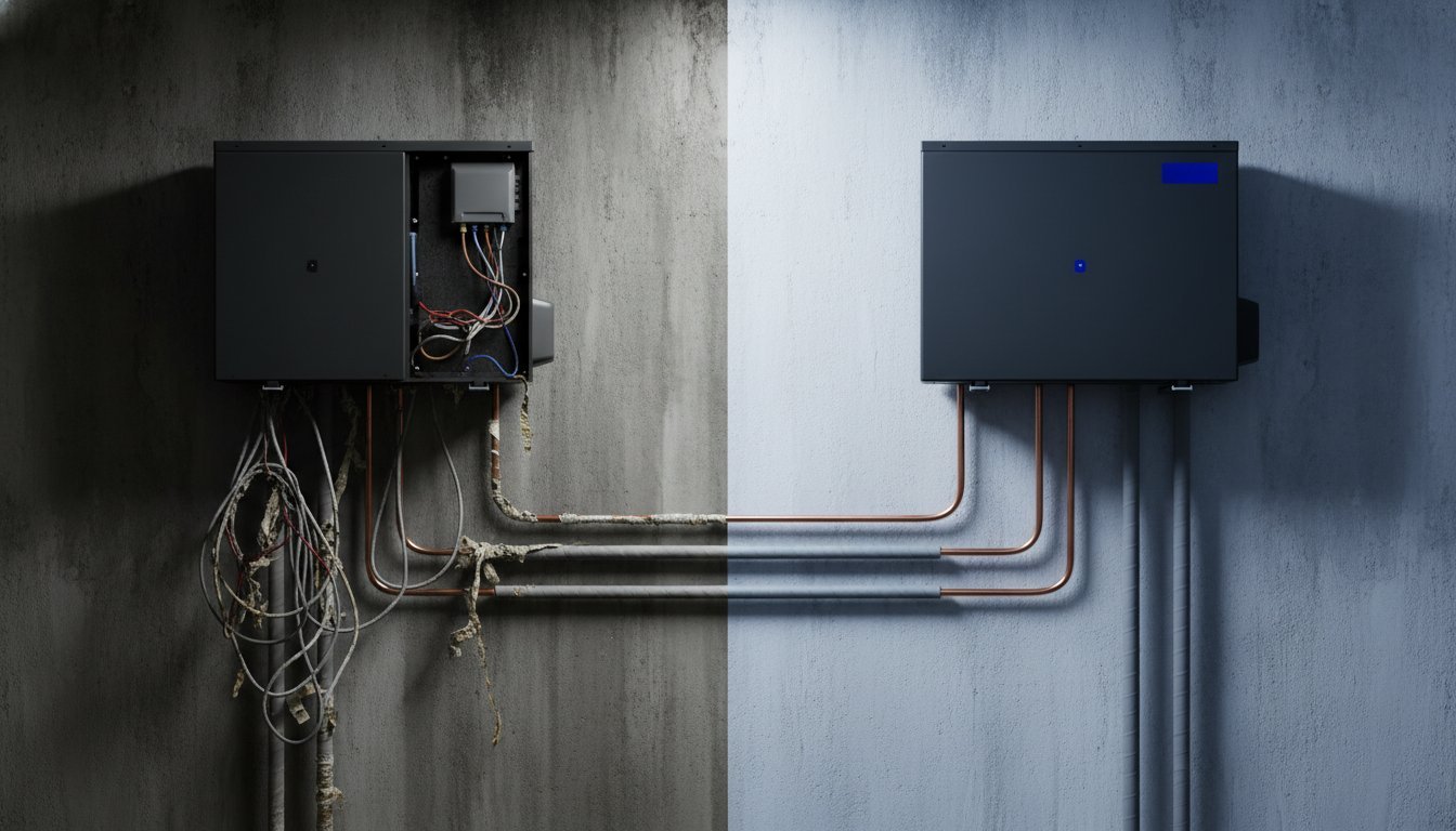 Nekokybiško montavimo pasekmės: kodėl pigus darbas HVAC sistemoms kainuoja brangiausiai? nekokybiško montavimo pasekmės: kodėl pigus darbas hvac sistemoms kainuoja brangiausiai? hero image
